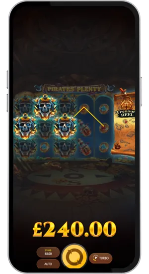 Starting a session manually or via autoplay in Pirates' Plenty